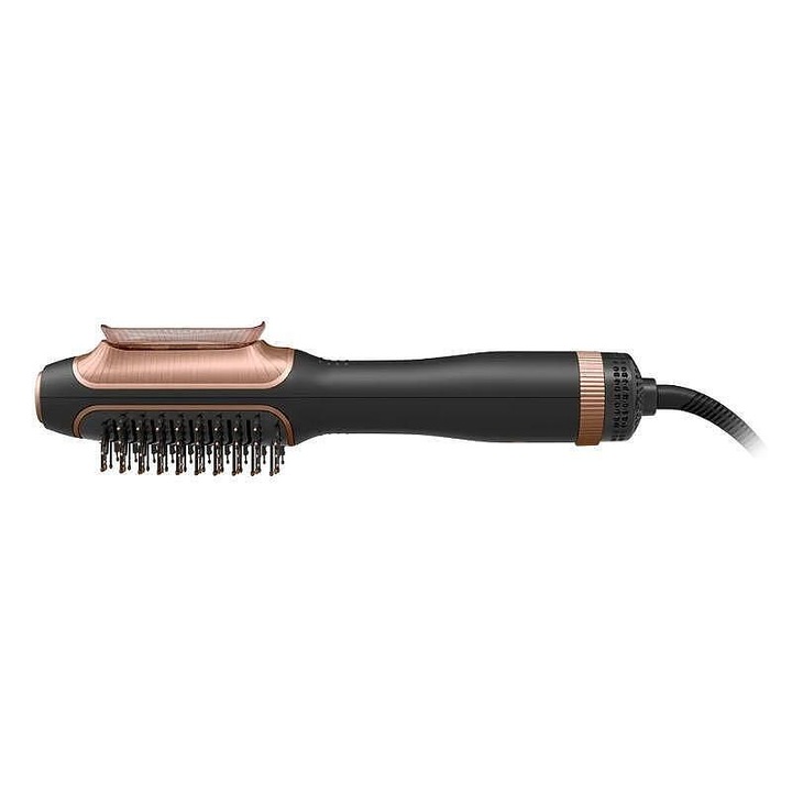 Електрическа четка за коса Rowenta, CF9840F0, Dry & Brush, 2In1, Черен/Розов