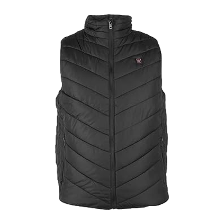 Електрически отопляем елек, 9 зони, Cardinella, Черен, 5XL