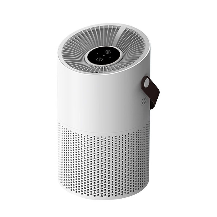 Въздухопречиствател, 5W, 3 скорости, 71m/H, H13 филтърен материал, USB захранване, бял