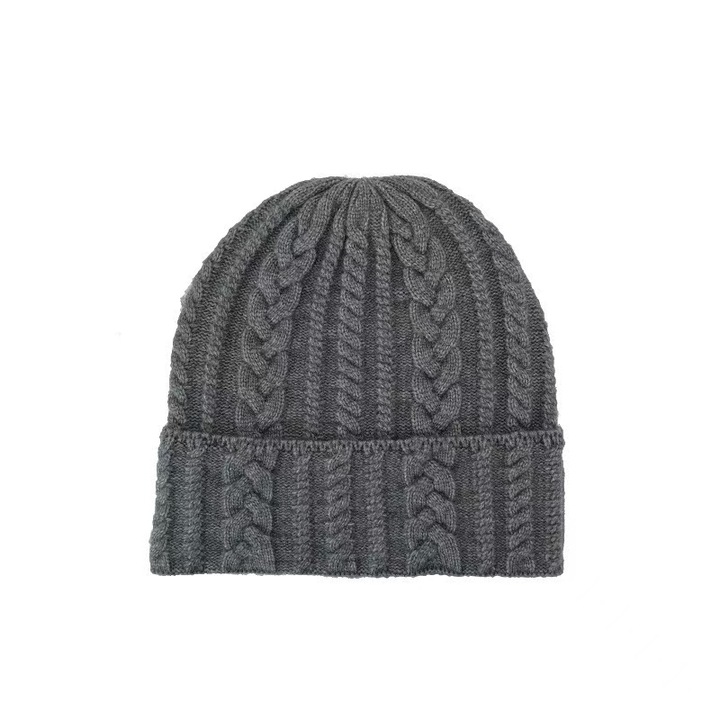 Caciula barbati, 2024 - 2025, Gri melange, 58-64 cm