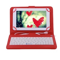 husa tableta 97 inch cu tastatura micro usb model x  rosu  tip mapa  prindere 4 cleme imagen 15_0_
0