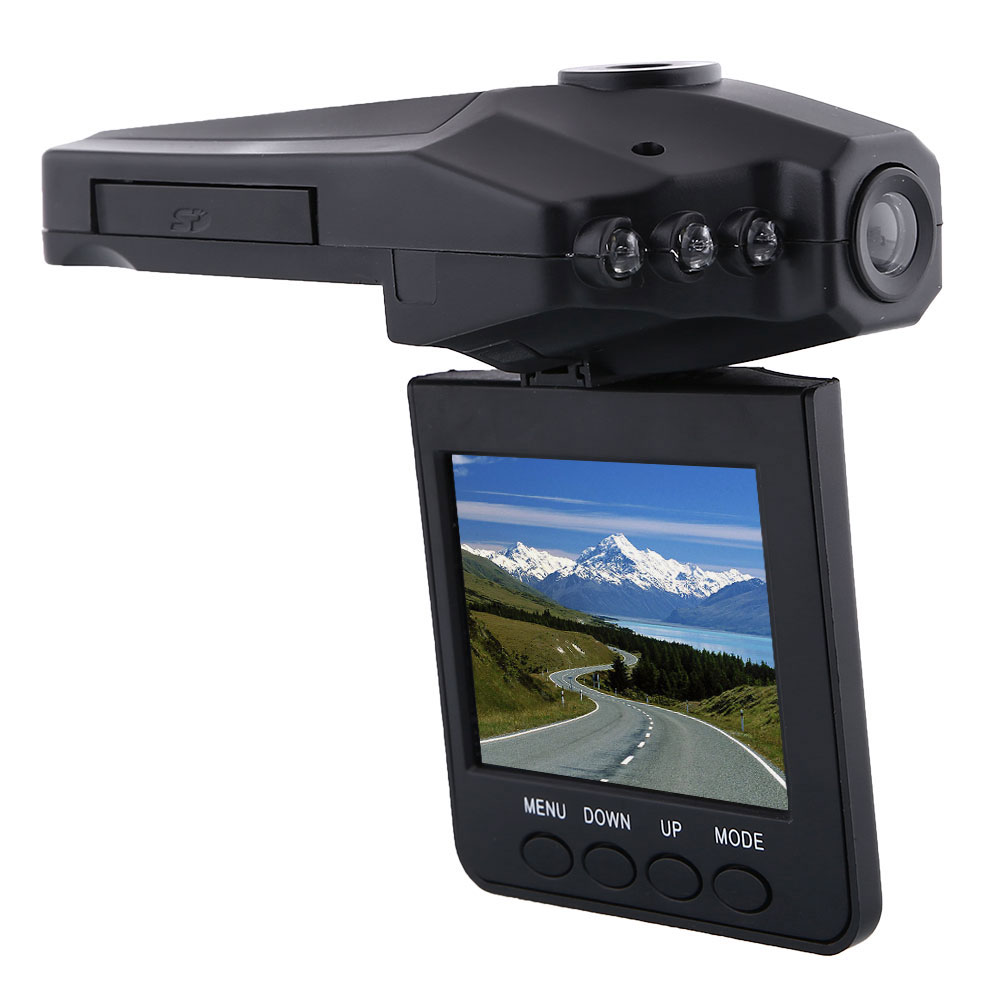 Camera Video Auto/Masina cu Inregistrare HD, Infrarosu, DVR si Display 2,5 - eMAG.ro