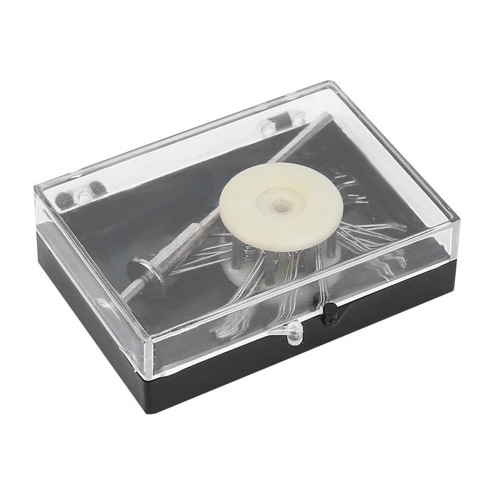 Perie pentru bijuterii, Enforose, 35mm, metal si plastic, 2,35mm diametru maner