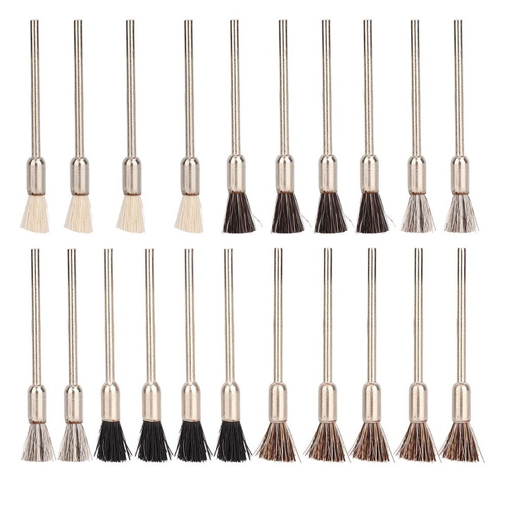 Set 20 de bucati perie dreapta pentru slefuire bijuterii Enforose