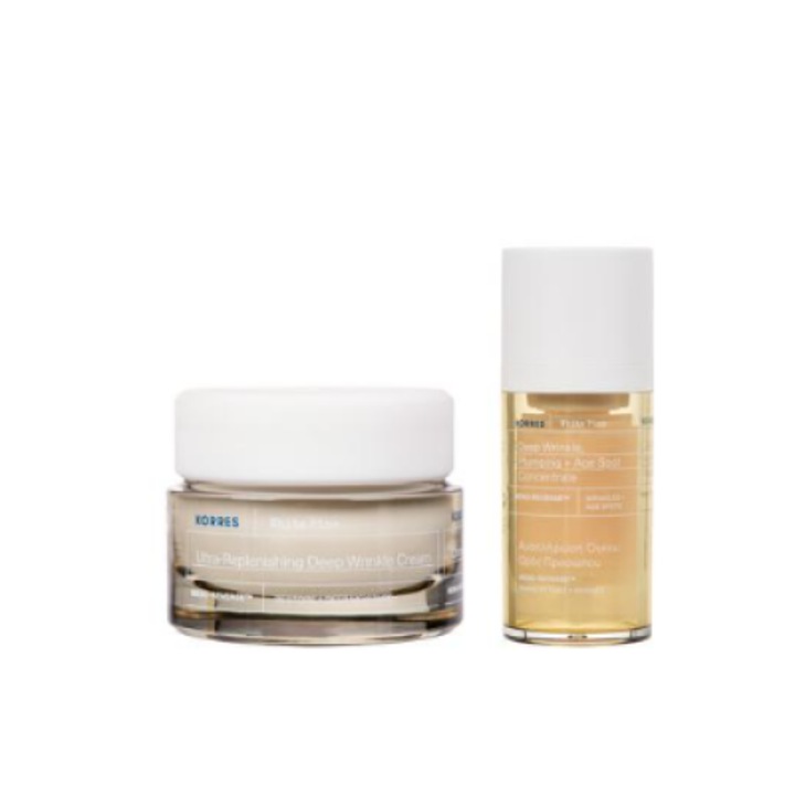 Set Promo Korres, Crema pentru Fata 40ml & DORO Crema pentru Ochi 15ml