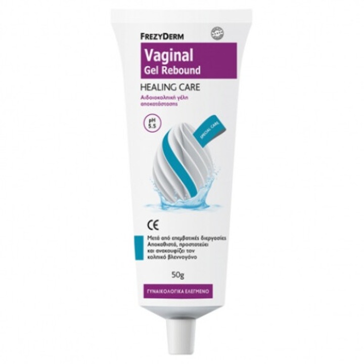 Gel vaginal Frezyderm Rebound Healing Care 50gr, pH 5.5, hidratant, lubrifiant