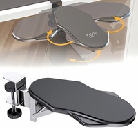 Suport Ergonomic pentru Brat, SINBINTA, Pliabil 90°, rotativ 180°, Reduce tensiunea brat, Antiderapant, Durabil si de intretinut, Confortabil si usor, Corectare postura, Pentru atat acasa, cat si la birou, ABS, 31.5x14.5cm, Negru