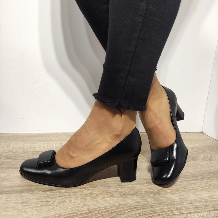 Pantofi Eleganti Dama Antonio 23337 Negri - Negru, Negru