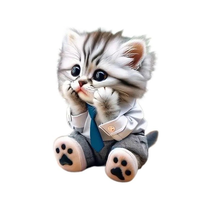 Ключодържател с висулка от акрил, 2D, многоцветен