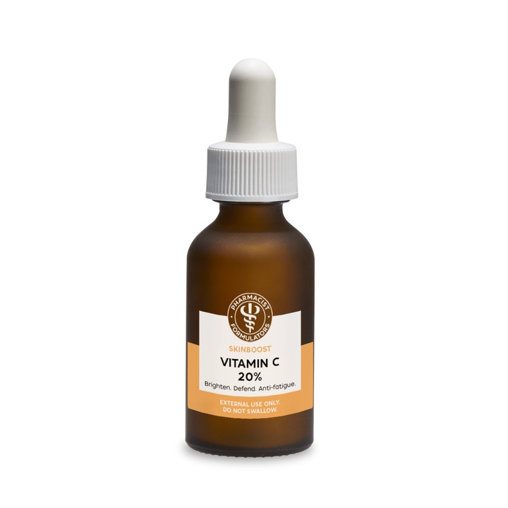 Ser Vitamina C 20%, 20 ml, Gama Skinboost, Pharmacist Formulators