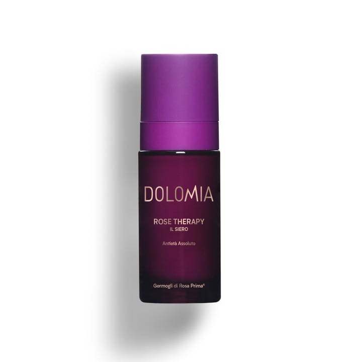 Ser Anti-Age cu Muguri de Trandafir Rosa Prima, Gama Rose Therapy, 30 ml, Dolomia