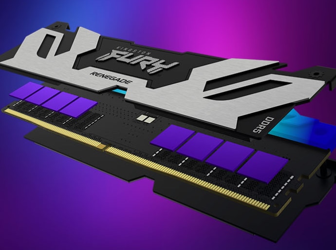Memorie Kingston FURY Renegade, 48GB DDR5, 8400MT/s, CL40, CUDIMM