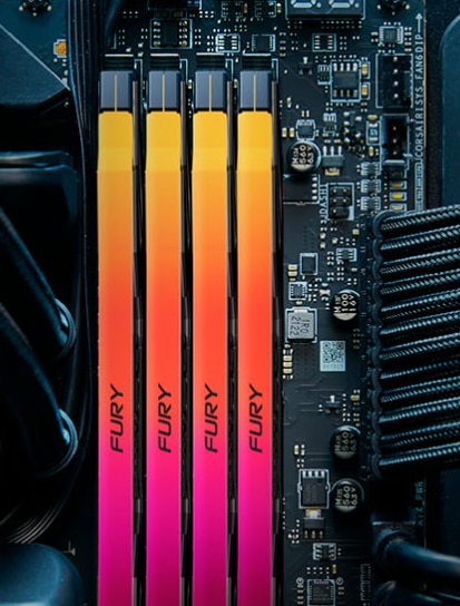 Memorie Kingston FURY Renegade, 48GB DDR5, 8400MT/s, CL40, CUDIMM