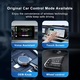 Безжичен адаптер CarPlay & Android Auto 2-in-1, Wurdan, Съвместим с Apple iOS 10+ и Android 11+, Автоматична връзка, 5GHz WiFi, Bluetooth връзка, Стабилно предаване, Гласов контрол, 5GHz WiFi, Лесна настройка Plug-and-Play, Черен