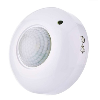 Senzor de miscare Emos G1130 PIR, Alb, 360° Senzor de miscare Emos G1130 PIR, Alb, 360°
