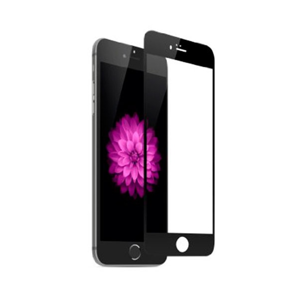 Folie Tempered Glass 3D, Glass Armor pentru iPhone 6 plus, negru