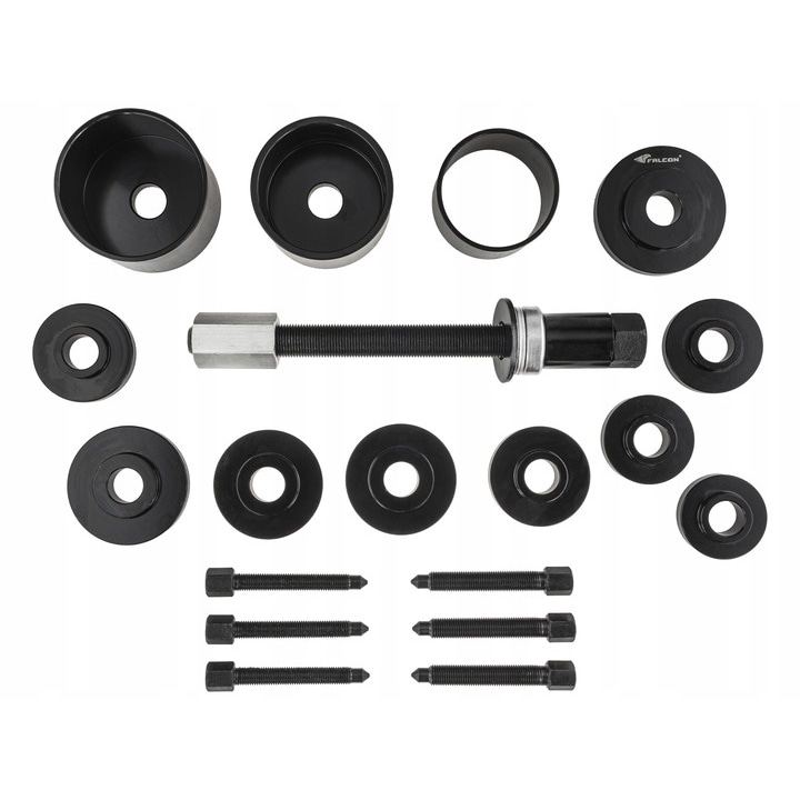 Trusa extractor rulment butuc fata 55-84 mm, 19 piese