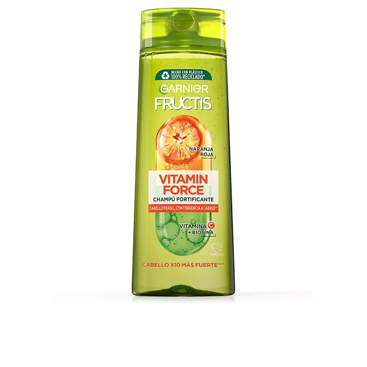 Хидратиращ шампоан против косопад, Garnier Fructis Vitamin Force, 360 ml