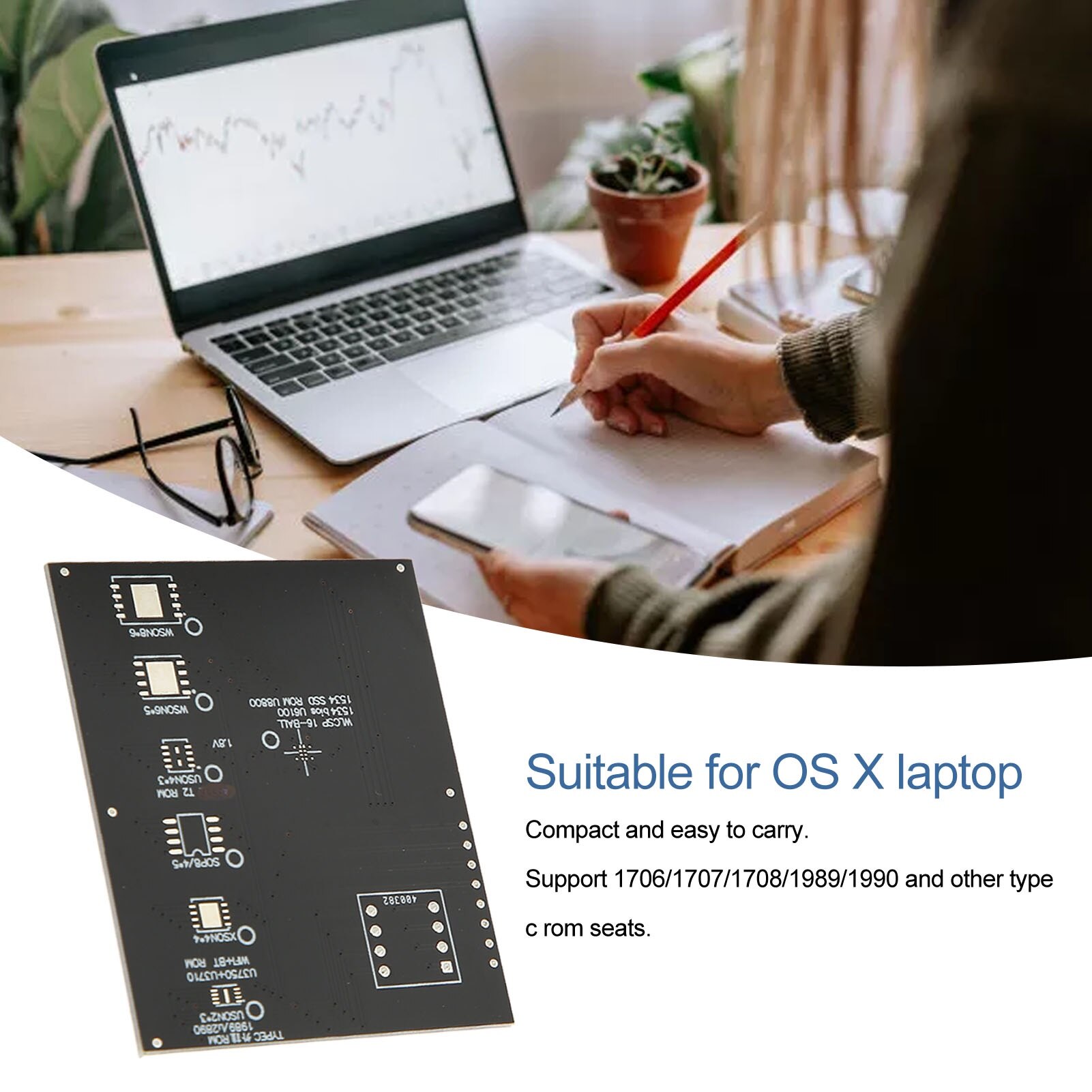 Modul T2 Citire Scriere Bios pentru laptop OS X, Jormftte, suporta 15 ...
