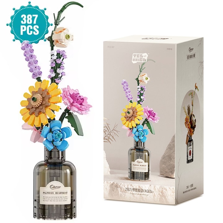Set Creativ de Construit - Cladire Florala, 2167