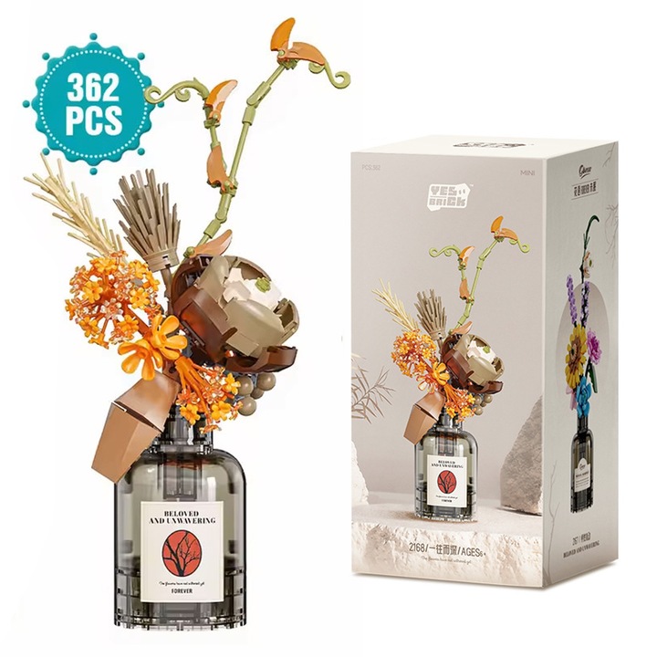 Set Creativ de Construit - Cladire Florala, 2166