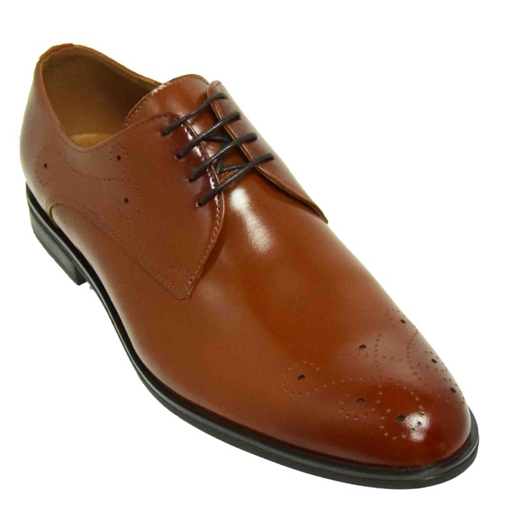 Pantofi Eleganti Barbati Conhpol Co55 - Maro Coniac Florantic, Maro