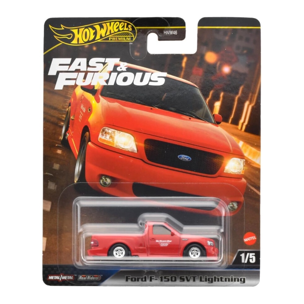 ミニカー Hot Wheels Fast & Furious Set 5 masinute de jucarie, HOT WHEELS - Fast and Furious, Mattel