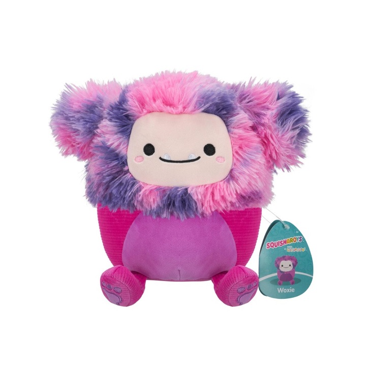 Jucarie de plus Squishmallows Woxie Bigfoot Squisharoys 19 cm
