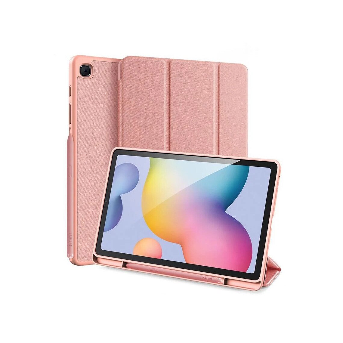 Husa pentru tableta Cozevdnt, Samsung Galaxy Tab S6 Lite, roz, 10.4 inch