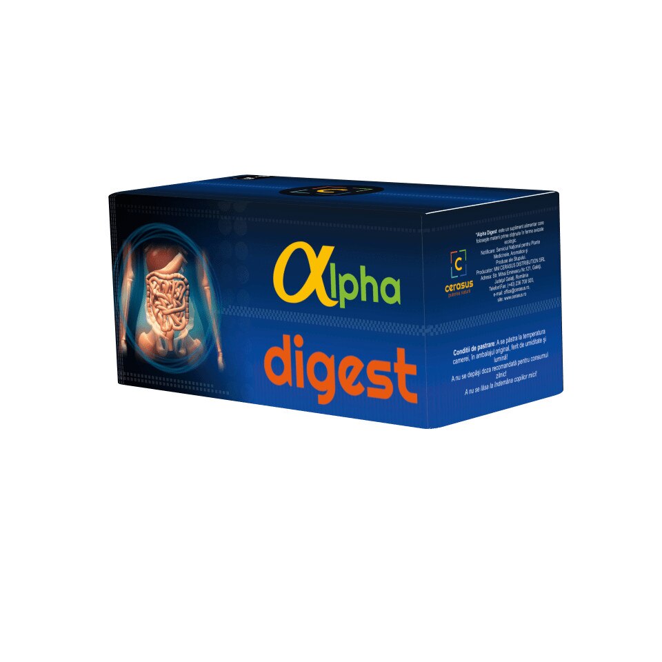 Alpha-DIGEST, Cerasus, 150g (30plicuri * 5g)