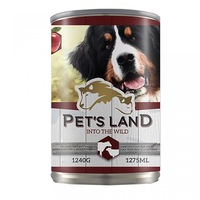 hrana umeda - pets land dog - conserva cu carne de vitamiel - 1240 gr imagen 32_0_
0