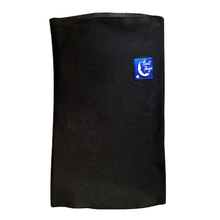 Wrap elastic BebeMix First Hugs, Negru