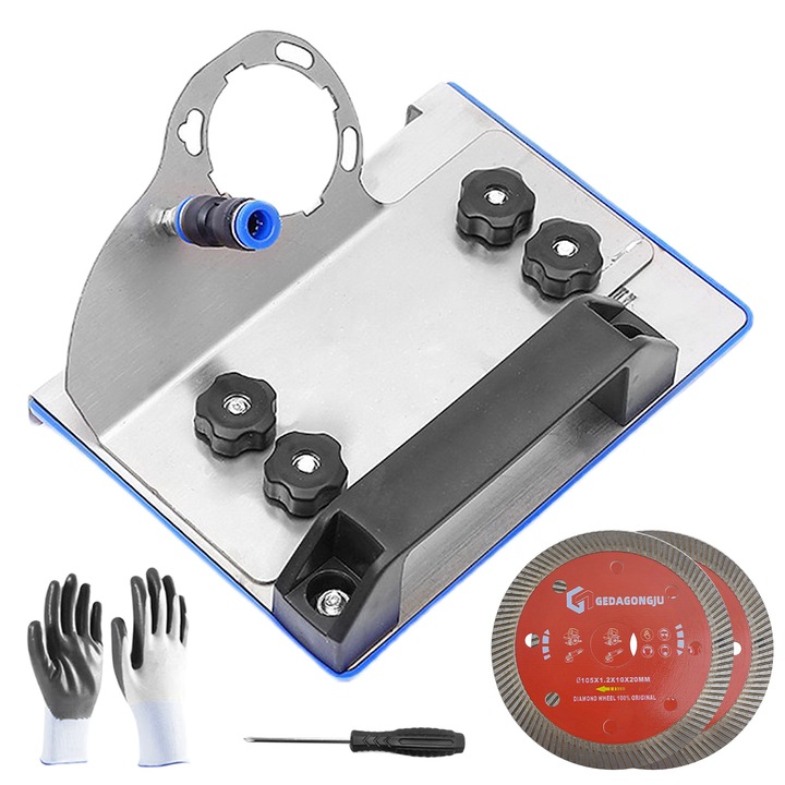 Дискодържач Taipintee за ъглошлайф 180мм 45 градуса метал 800гр