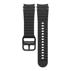 Curea Samsung Galaxy Watch 7, Omelivon®, pentru Galaxy Watch4/5/6/7/FE, 20 mm, compatibila cu Galaxy Watch FE, Galaxy Watch 4/4 Classic, Galaxy Watch 5/5 Pro, Galaxy Watch 6/6 Classic