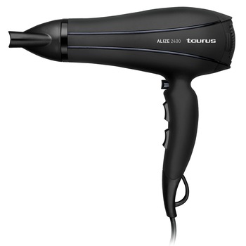 Uscator de par Taurus Alizee 2400, 2400W, 2 viteze, 3 nivele de temperatura, Cool Shot, concentrator si difuzor, filtru detasabil, Negru Uscator de par Taurus Alizee 2400, 2400W, 2 viteze, 3 nivele de temperatura, Cool Shot, concentrator si difuzor, filtru detasabil, Negru