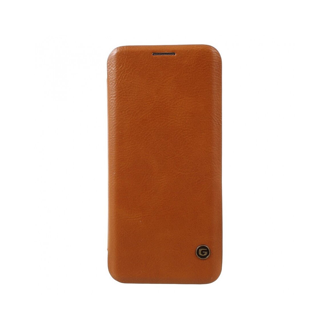 Husa protectie G-Case din piele ecologica pentru Samsung Galaxy S8 Plus, maro