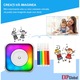 Imprimanta termica portabila, Mini imprimanta portabila, imprimanta autocolanta fara cerneala, mini imprimanta termica fara fir Bluetooth compatibila cu iOS + Android pentru jurnal, memo, fotografie, imprimare Pod Cadouri pentru fete Copii