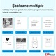 Imprimanta termica portabila, Mini imprimanta portabila, imprimanta autocolanta fara cerneala, mini imprimanta termica fara fir Bluetooth compatibila cu iOS + Android pentru jurnal, memo, fotografie, imprimare Pod Cadouri pentru fete Copii