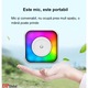 Imprimanta termica portabila, Mini imprimanta portabila, imprimanta autocolanta fara cerneala, mini imprimanta termica fara fir Bluetooth compatibila cu iOS + Android pentru jurnal, memo, fotografie, imprimare Pod Cadouri pentru fete Copii