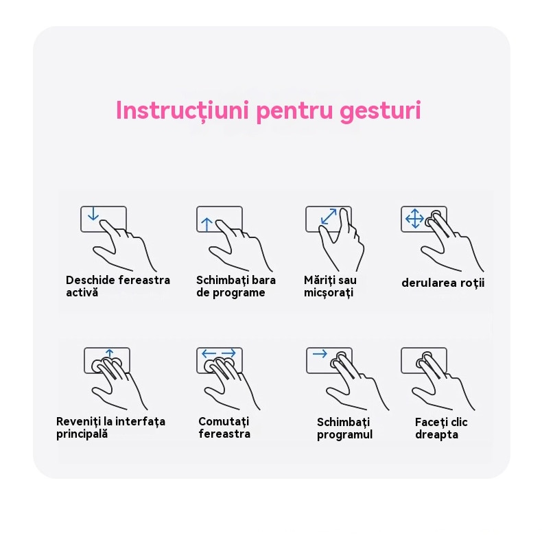 Husa iPad cu tastatura inteligenta, iluminare tastatura reglabila, include tastatura bluetooth si trackpad pentru ipad pro (M4) disponibila in 2024 ipad pro 11” (M4)