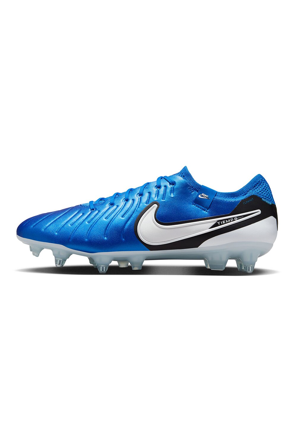 Nike, Pantofi pentru fotbal Tiempo Legend 10 Elite, Alb, Albastru royal, 8.5
