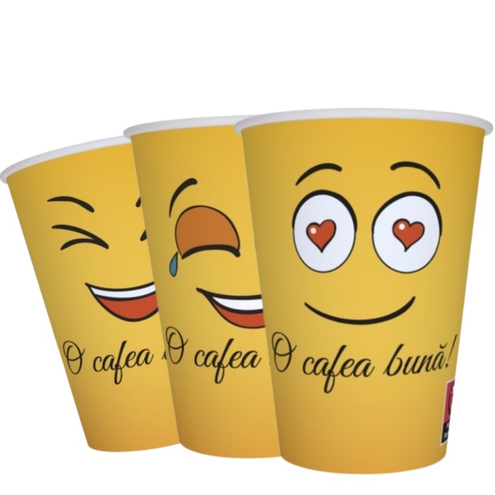 Pahare carton automate 7oz 200ml