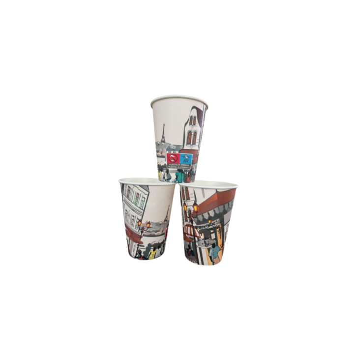 Pahare carton CityLife 12oz 354ml