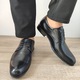 Pantofi Eleganti Barbati Eldemas F4155-362 Negri - 40, Negru