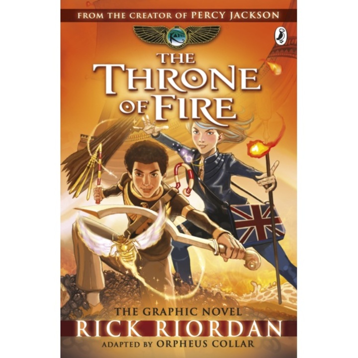 Throne Of Fire: The Graphic Novel (the Kane Chronicles Book 2) - Rick Riordan