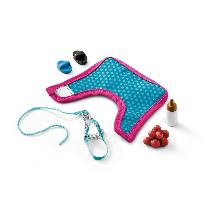 Figura de ingrijire a manzilor, Schleich, Albastru