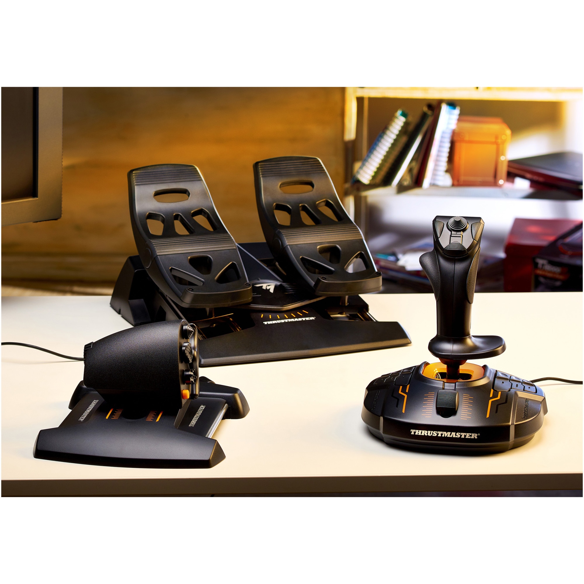 Kit Joystick Thrustmaster T-16000M FCS Flight Pack pentru PC - eMAG.ro