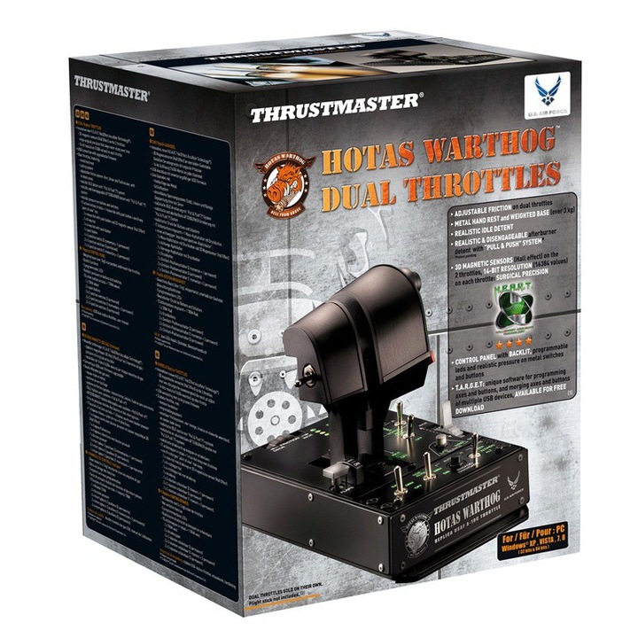 Dual Throttle Thrustmaster HOTAS WARTHOG
