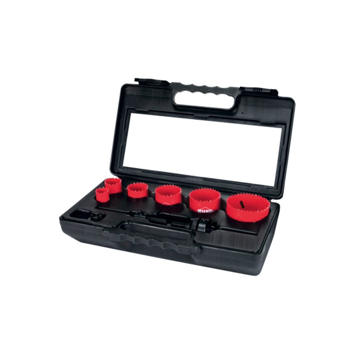 Terrax Magfúró készlet, műanyag tároló