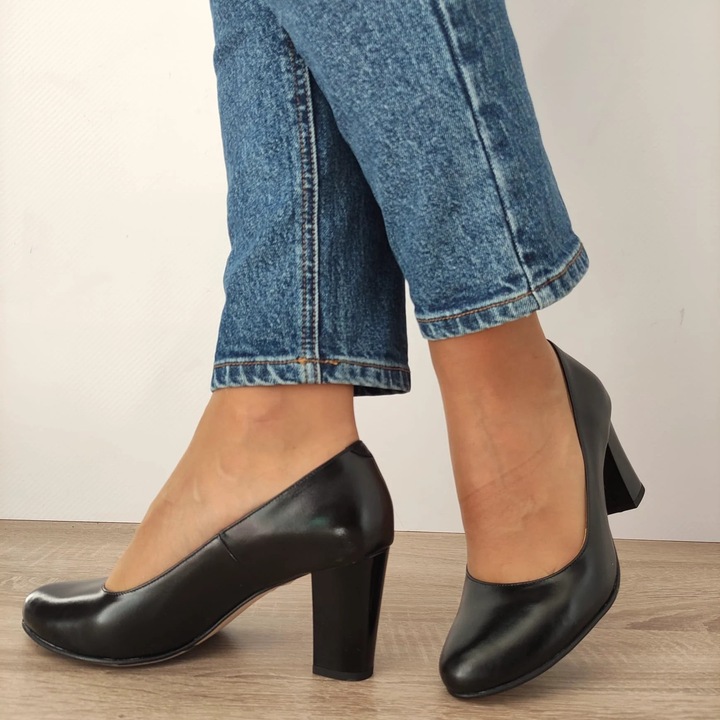 Pantofi Eleganti Dama Antonio 23336 - Negru, Negru